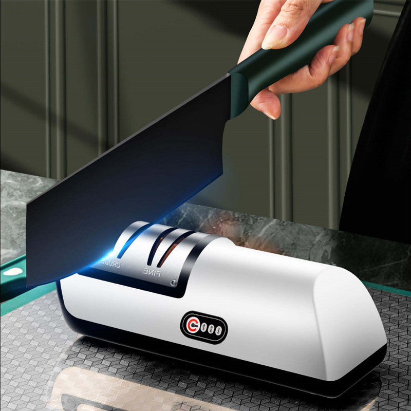 USB rechargeable knife sharpener