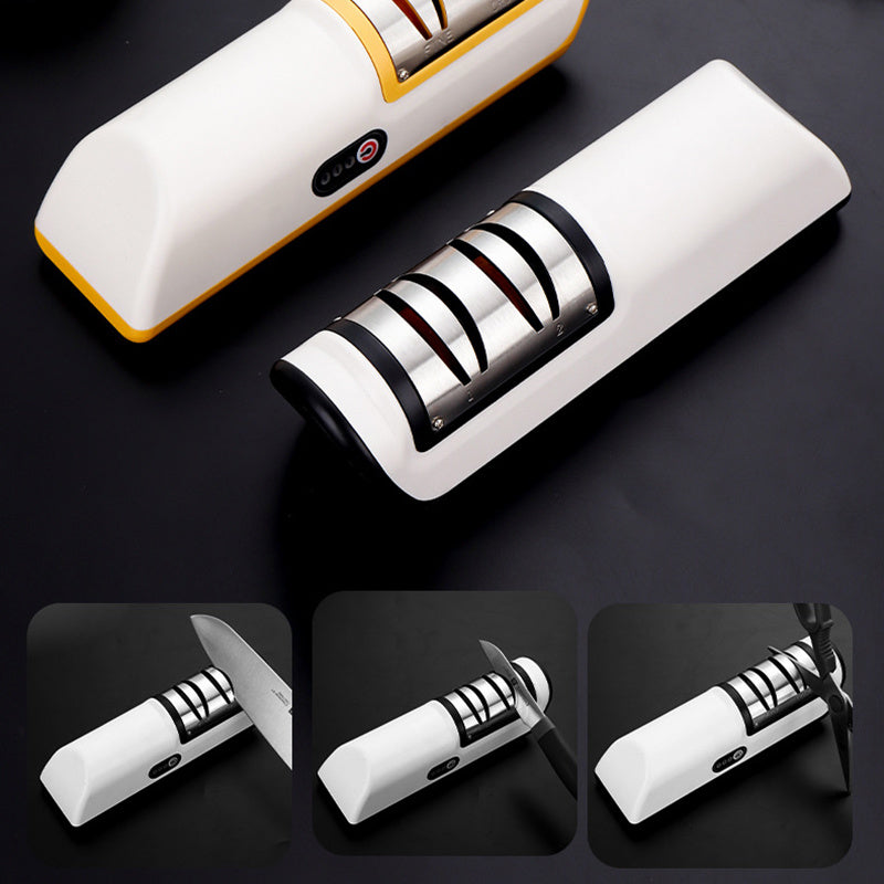 USB rechargeable knife sharpener