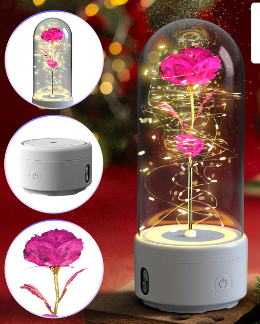 ¨Roses are Loud¨ Bouquet speaker