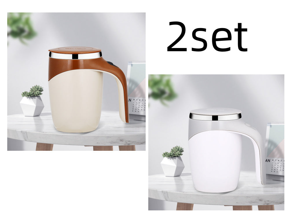 Automatic mixing cup