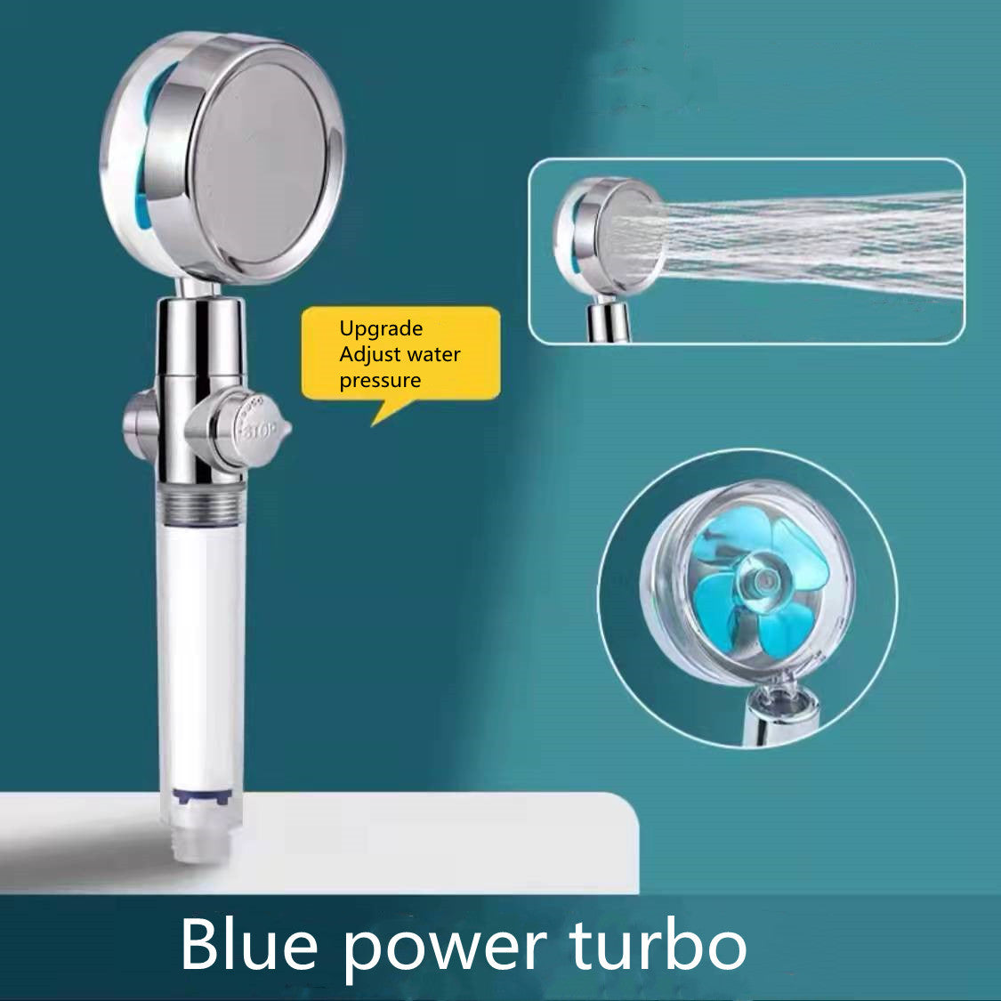 Water-Saving High Pressure Shower Head