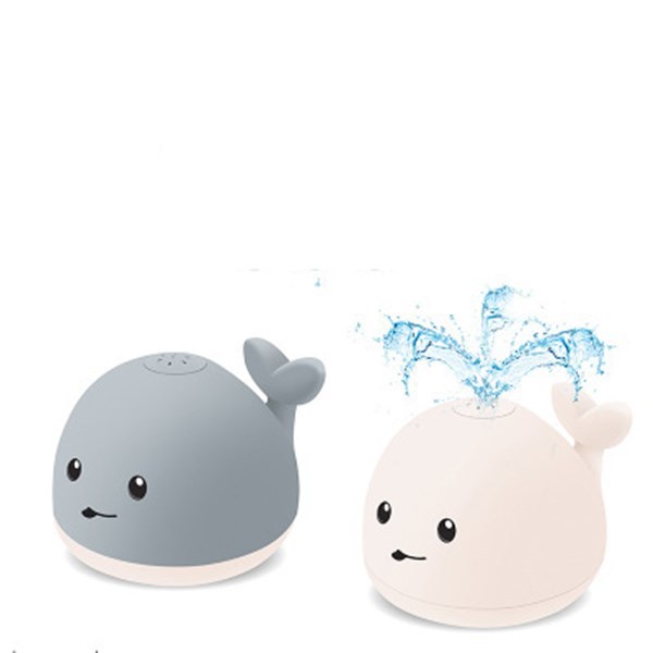 Baby Whale Spray Bath Toy with Lights and Music