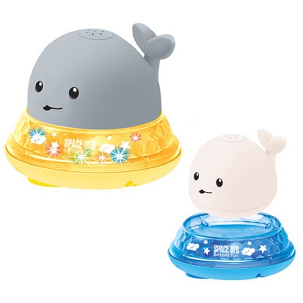 Baby Whale Spray Bath Toy with Lights and Music