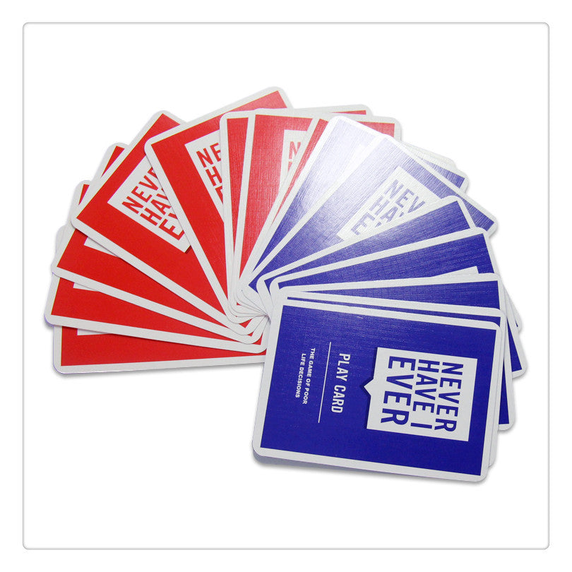Never Have I Ever Basic Board Game Card