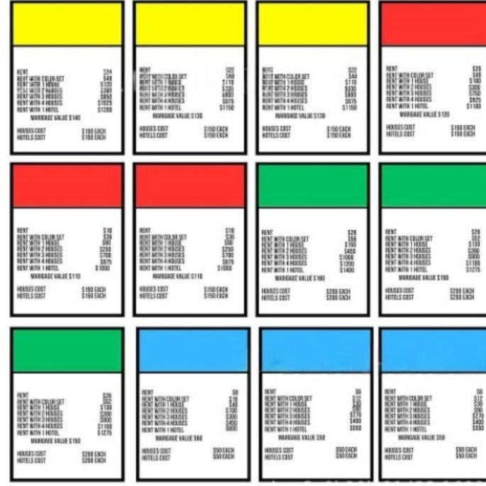 Adultopoly Game Night Board Game