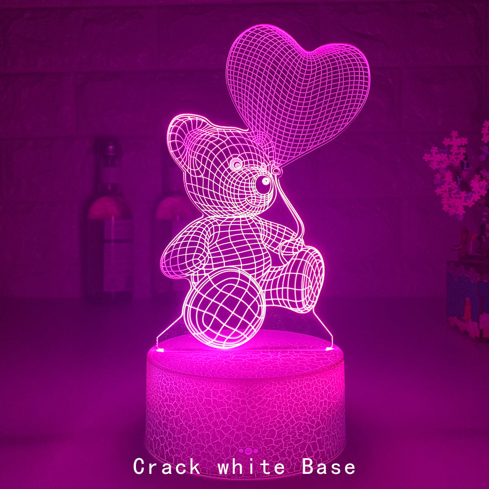 Threeddy Bear Night Light
