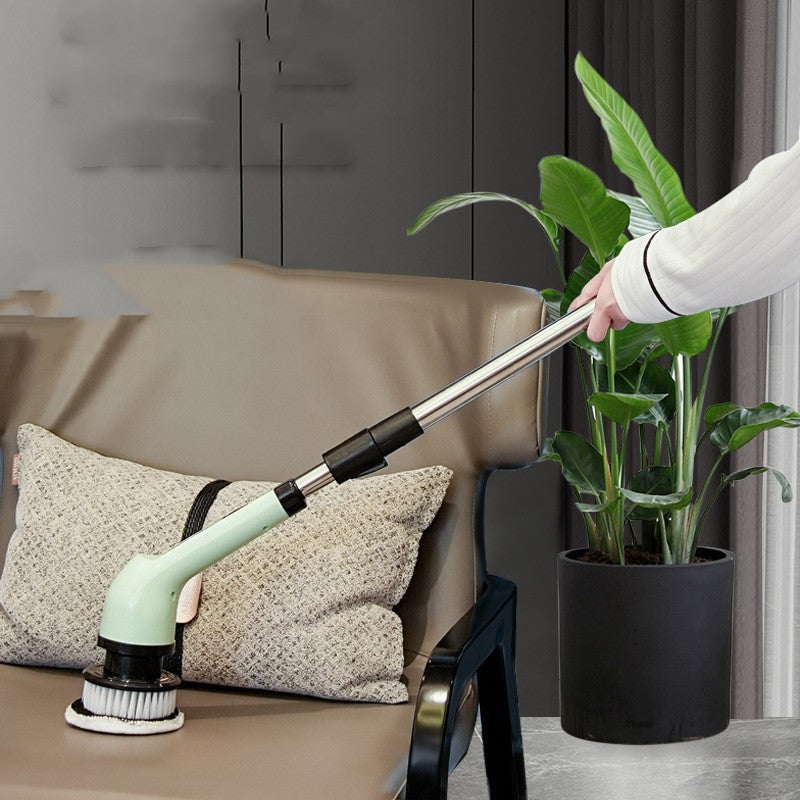 Cordless electric cleaning brush