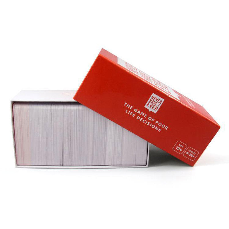 Never Have I Ever Luxury Boxed 550 Board Game (extensions)