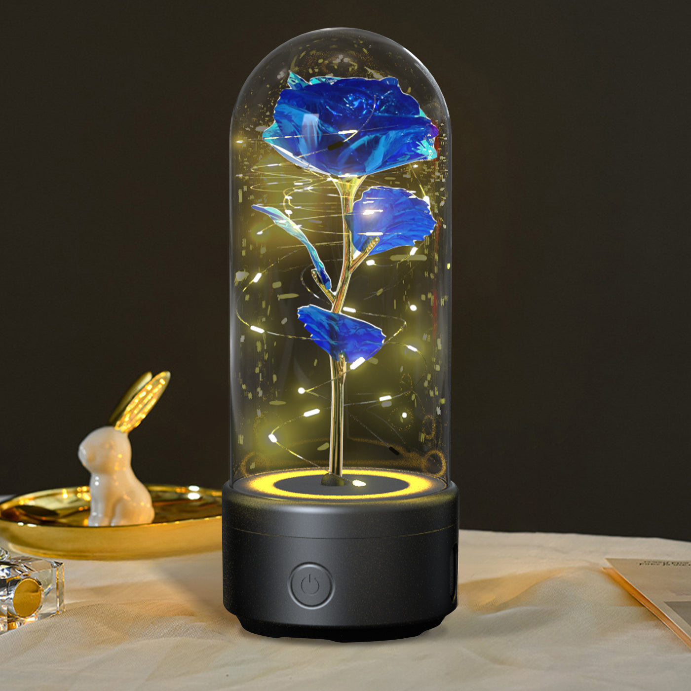 ¨Roses are Loud¨ Bouquet speaker