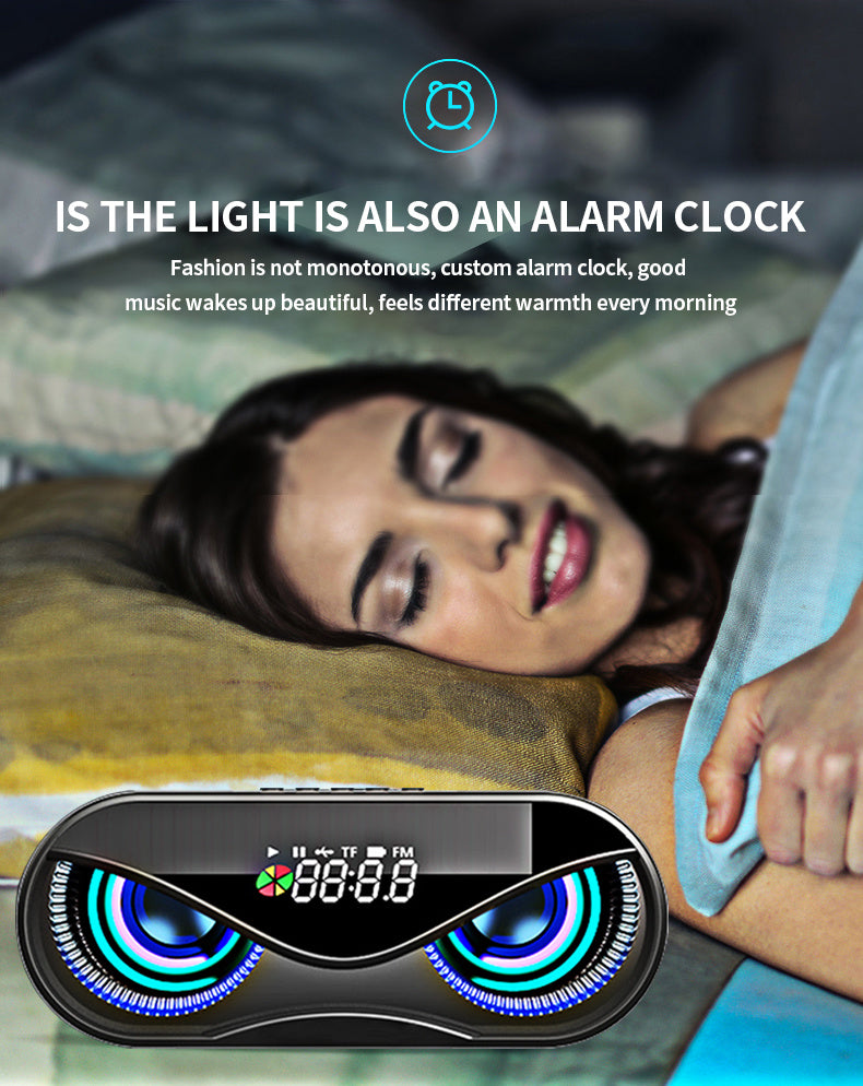 Glowing Bluetooth speaker