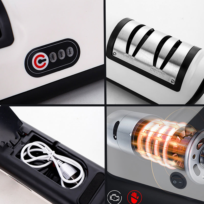 USB rechargeable knife sharpener