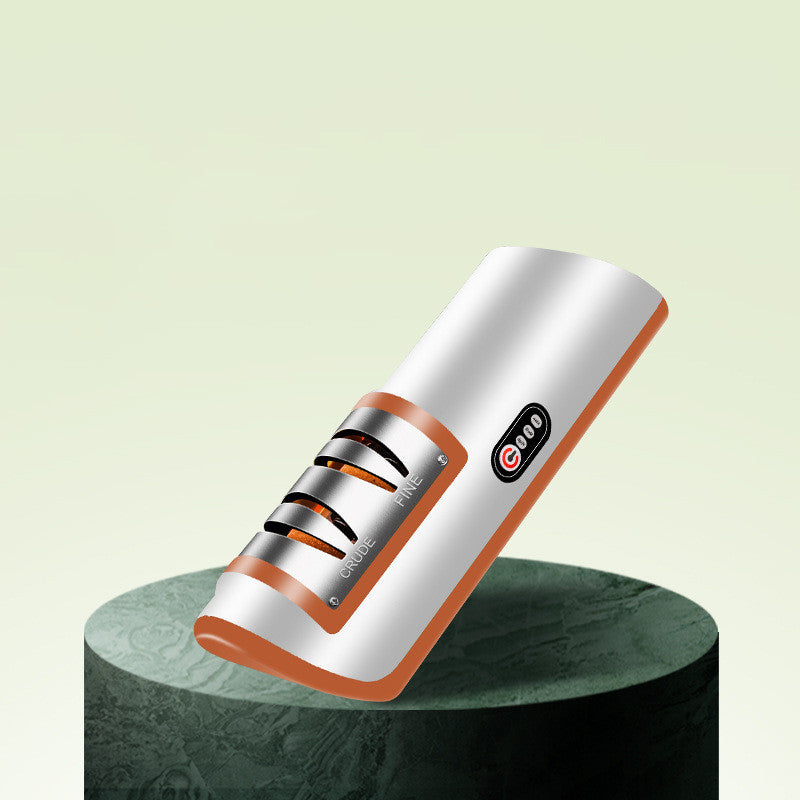 USB rechargeable knife sharpener