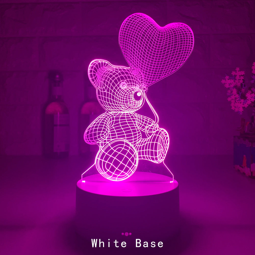 Threeddy Bear Night Light