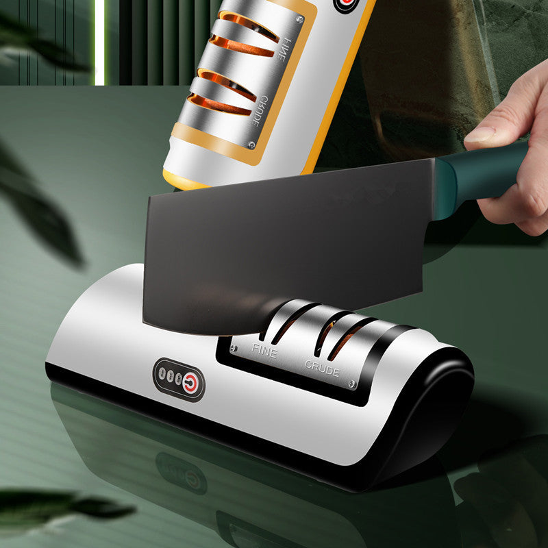 USB rechargeable knife sharpener