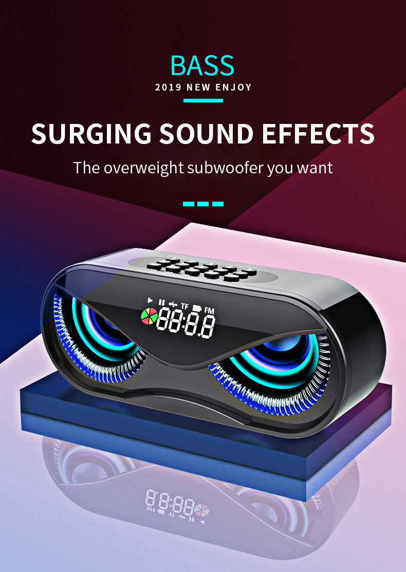 Glowing Bluetooth speaker