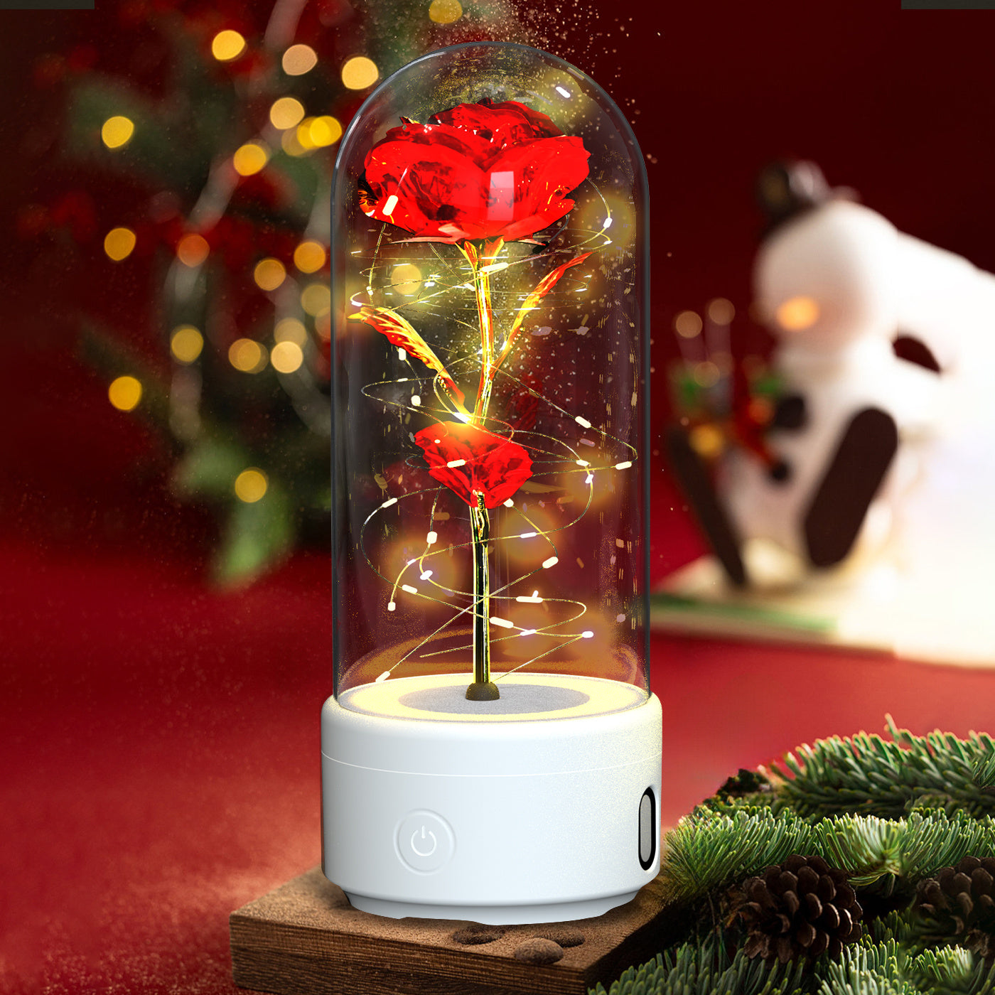 ¨Roses are Loud¨ Bouquet speaker