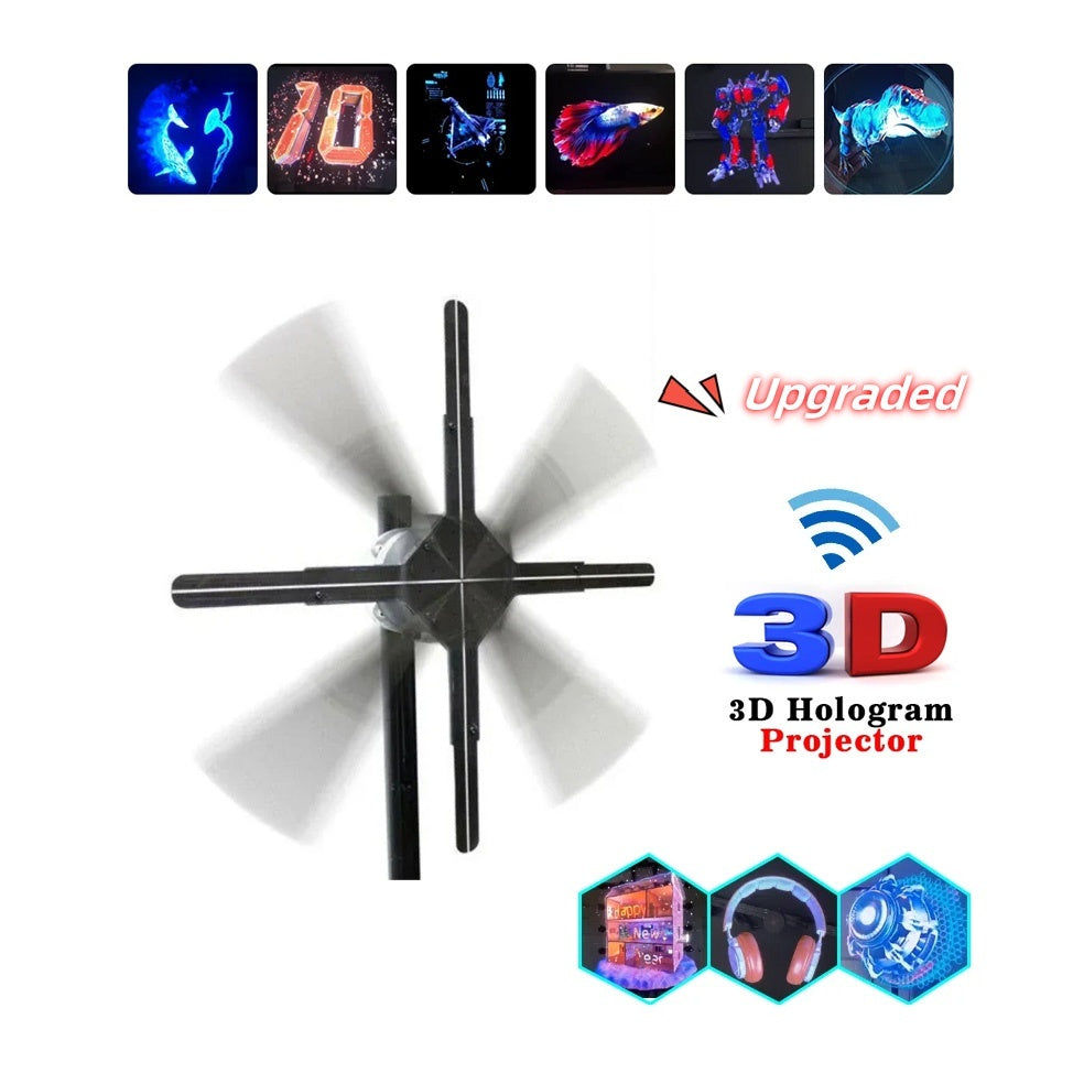 Naked Eye 3D Holographic Display