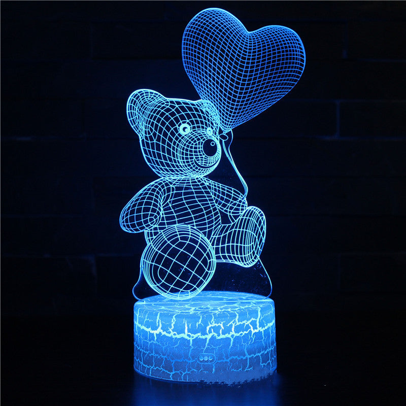 Threeddy Bear Night Light