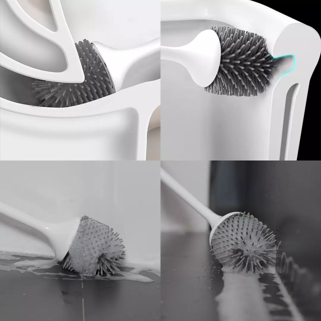 Cordless electric toilet brush