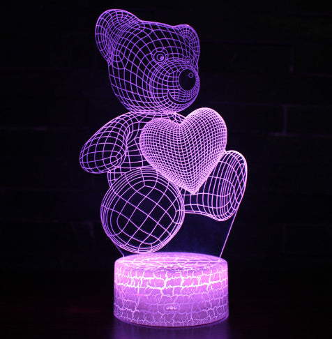 Threeddy Bear Night Light
