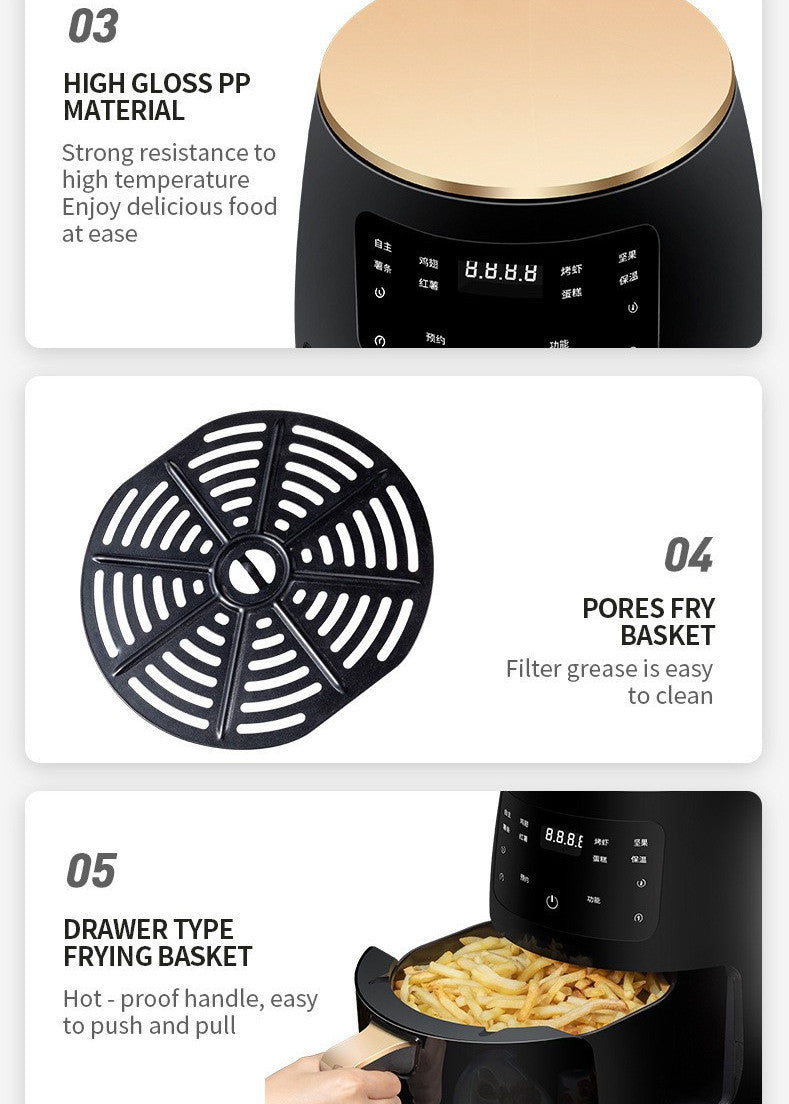 Touchscreen Intelligent air fryer