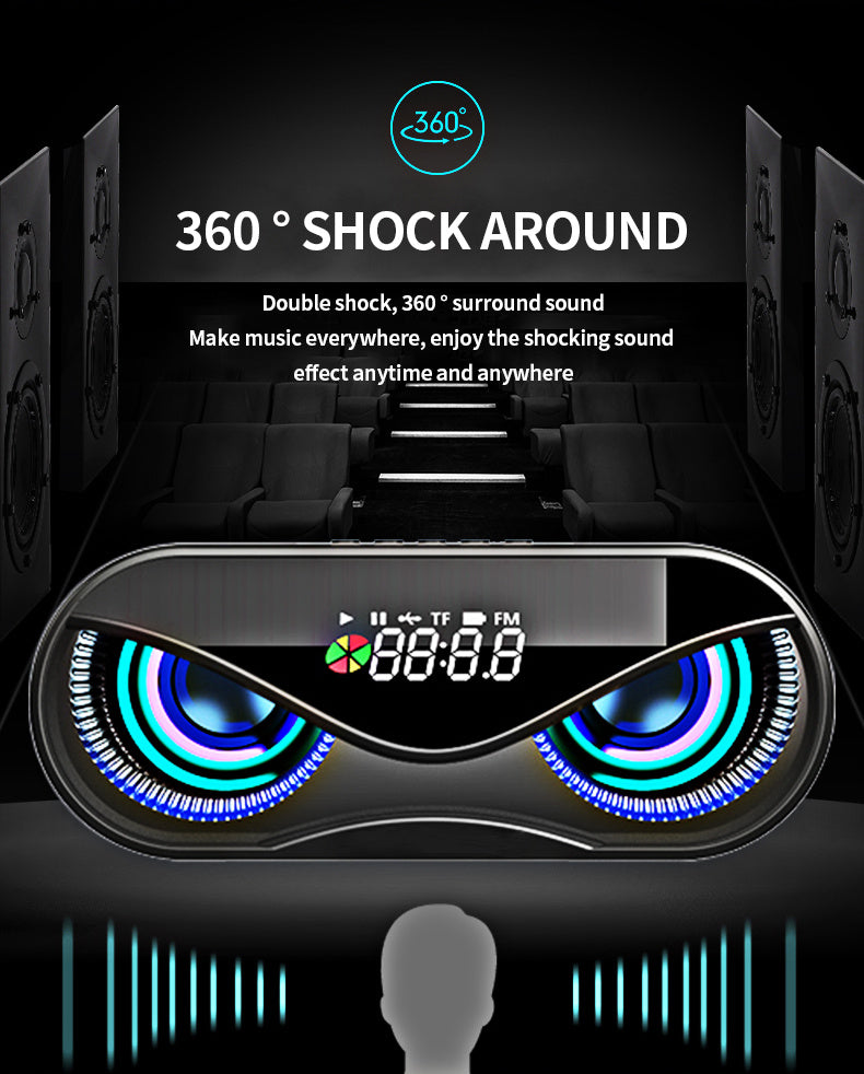 Glowing Bluetooth speaker
