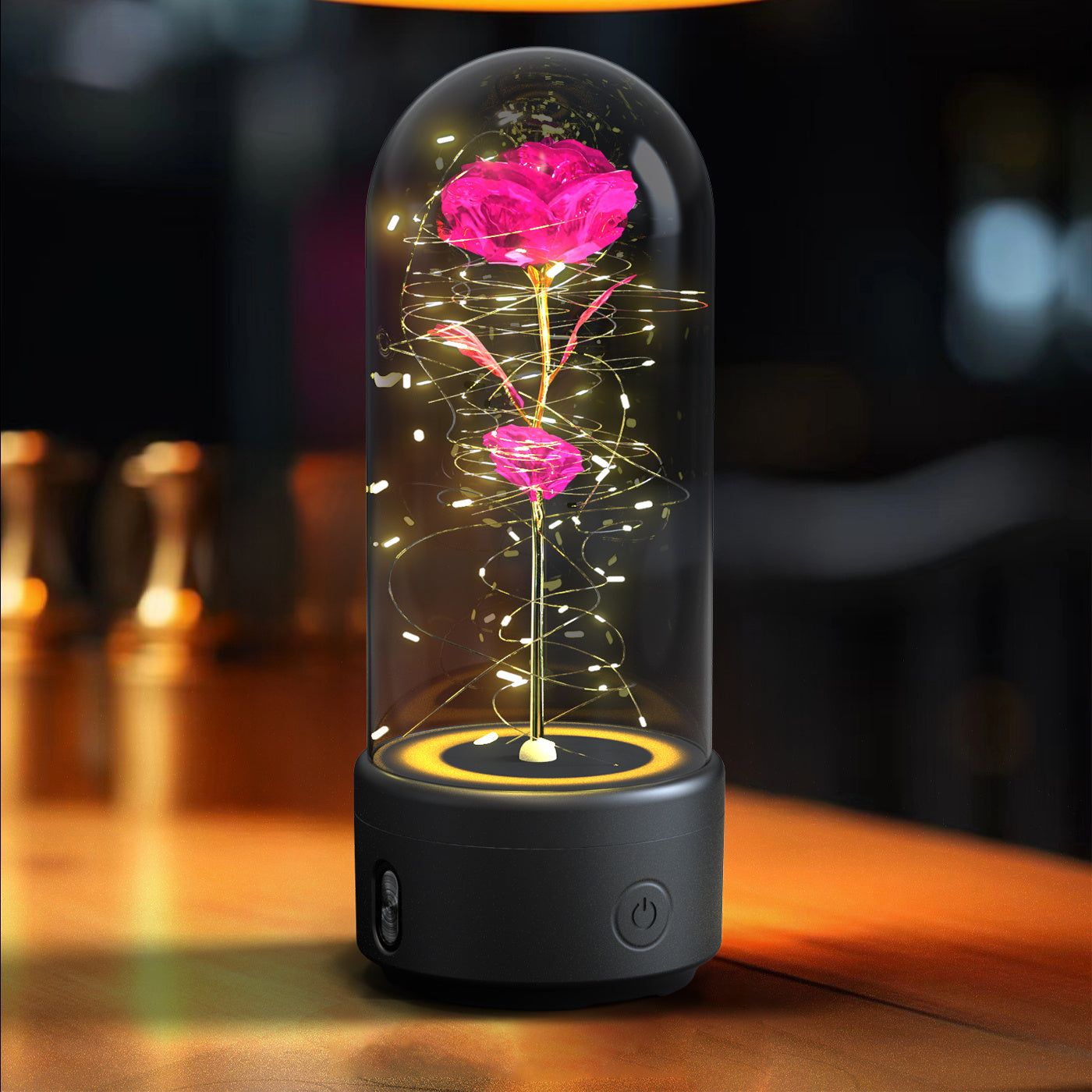 ¨Roses are Loud¨ Bouquet speaker