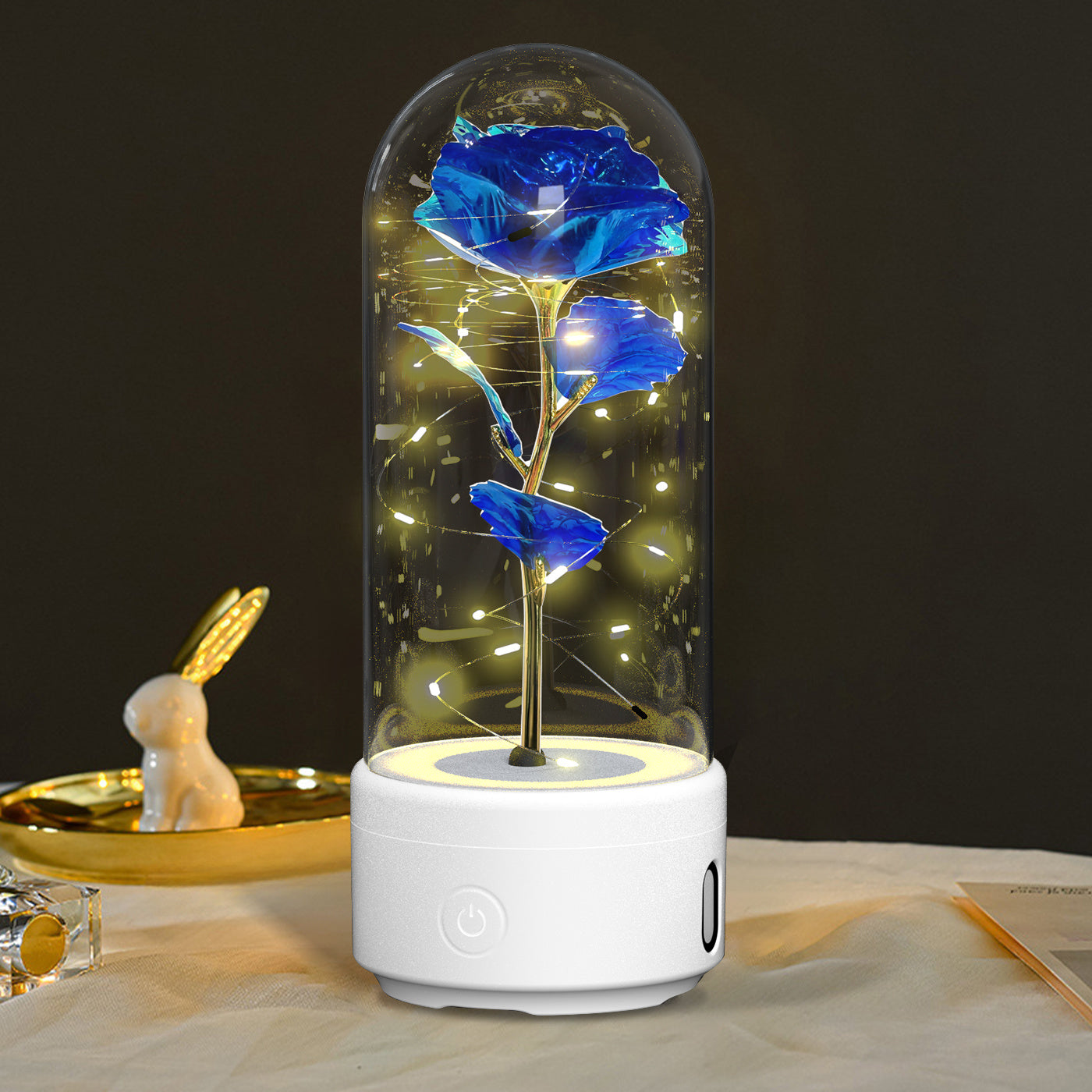 ¨Roses are Loud¨ Bouquet speaker