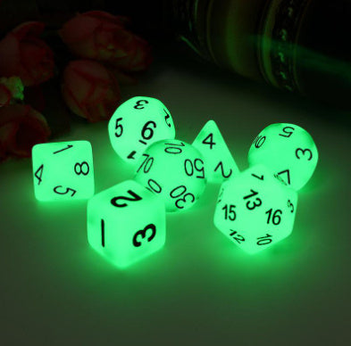 Glow-in-the-Dark Dice