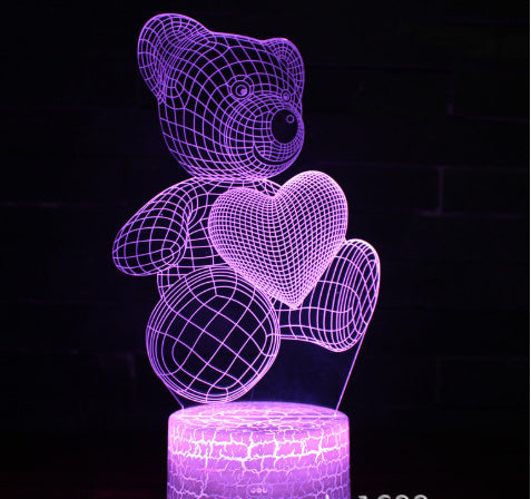 Threeddy Bear Night Light
