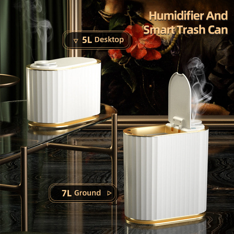 Smart sensor trash can