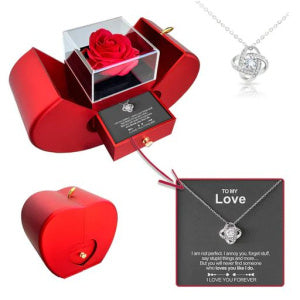 Eternal Rose Jewelry Box