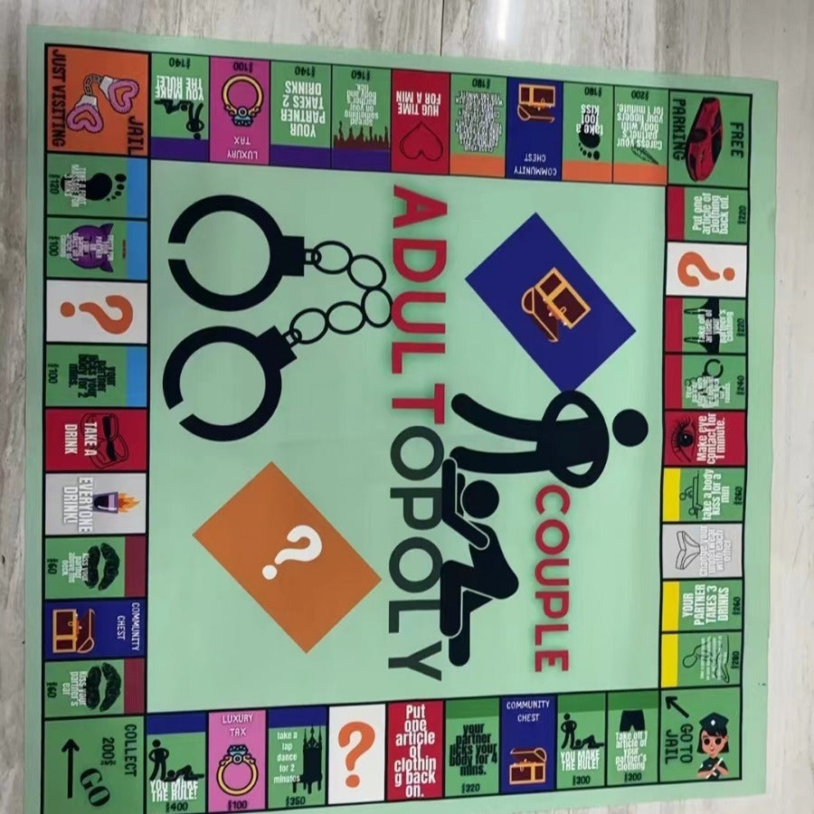Adultopoly Game Night Board Game