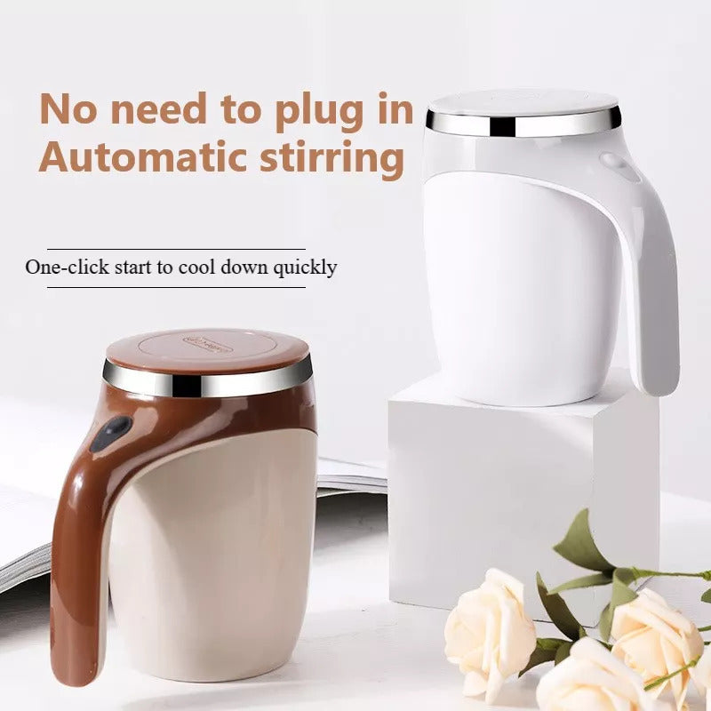 Automatic mixing cup