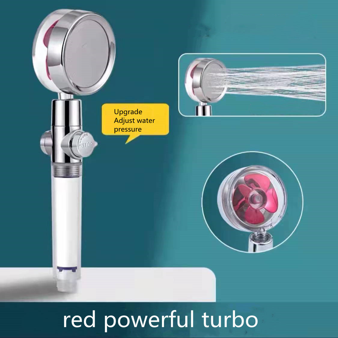 Water-Saving High Pressure Shower Head