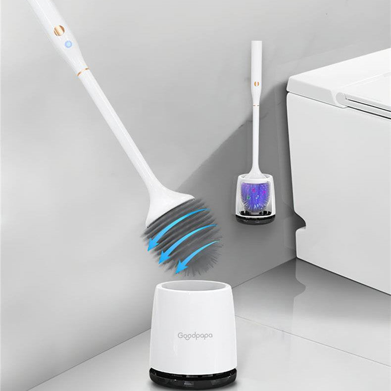 Cordless electric toilet brush