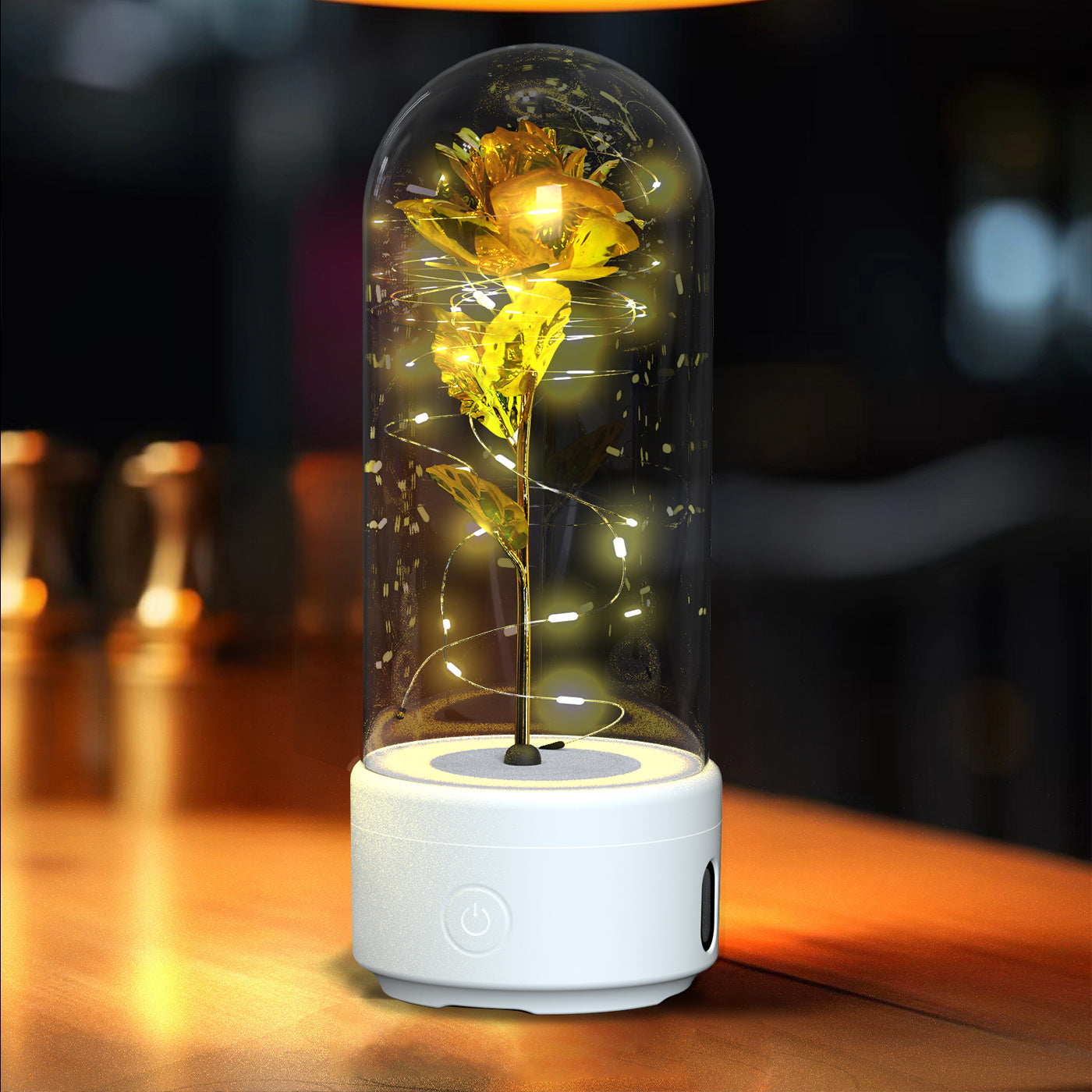 ¨Roses are Loud¨ Bouquet speaker