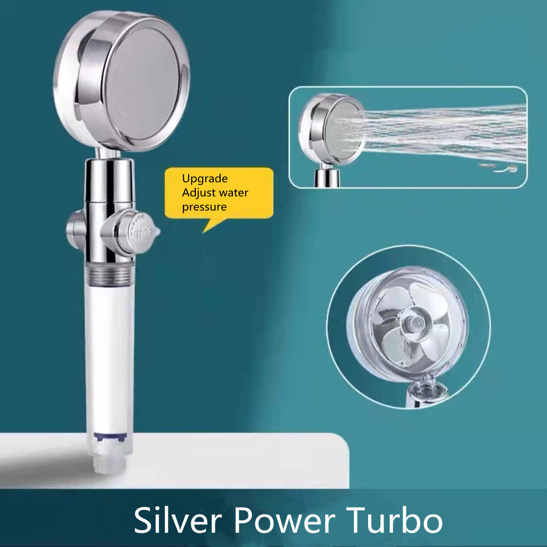 Water-Saving High Pressure Shower Head